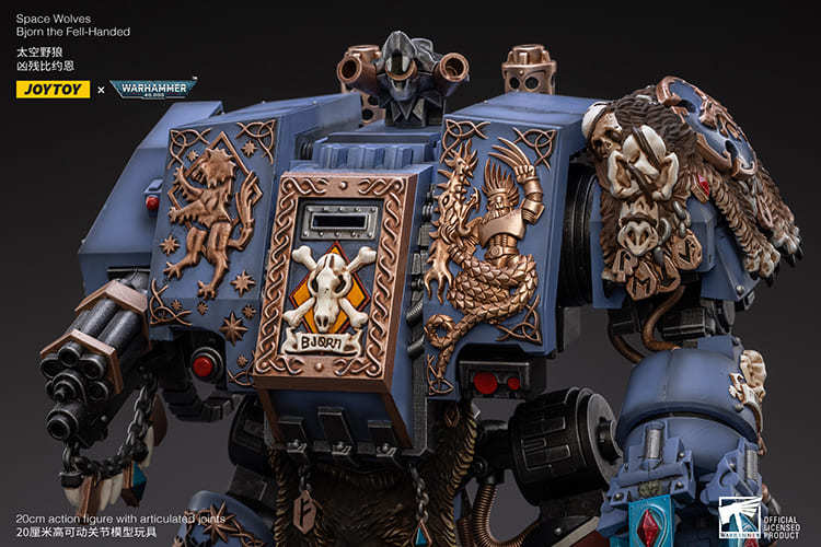 JoyToy WH40K Space Wolves Bjorn the Fell-Handed