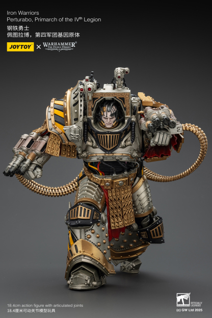 JoyToy WH40K Iron Warriors Perturabo, Primarch of the lVth Legion