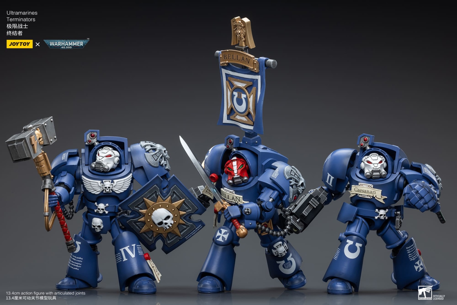 JoyToy WH40K Ultramarines Terminators Set of 6