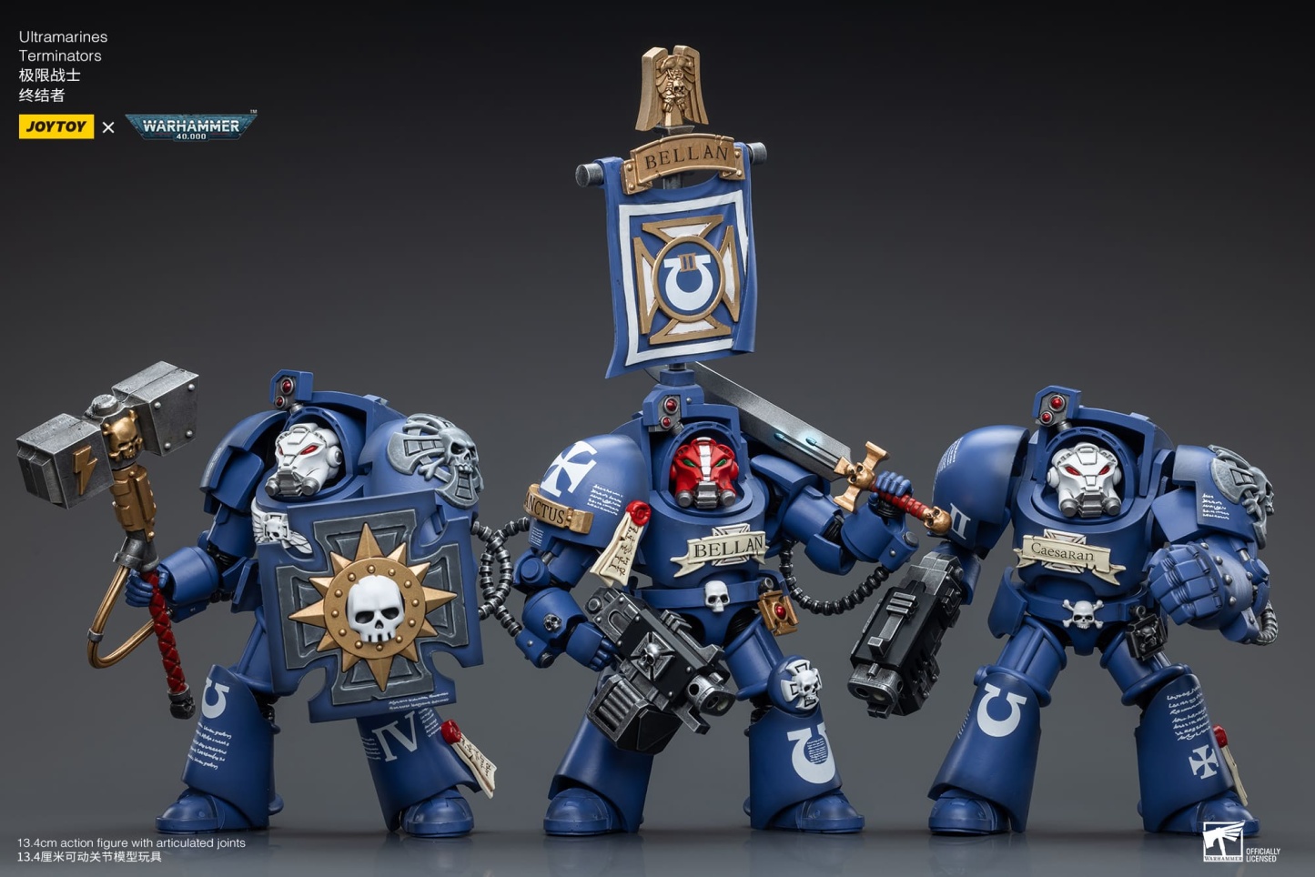 JoyToy WH40K Ultramarines Terminators Set of 6