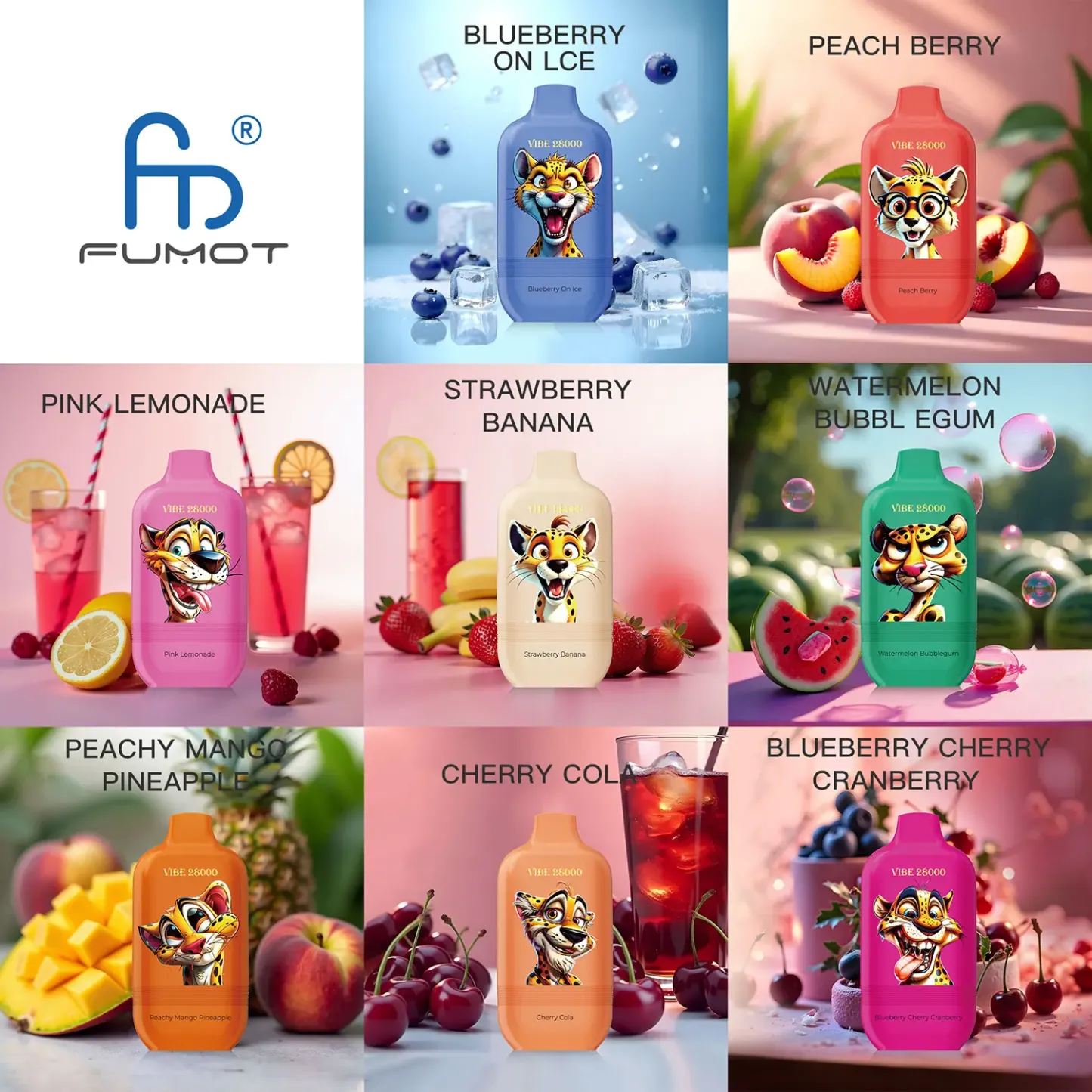 Fumot 28000 Disposable Vape - (1 Vape)