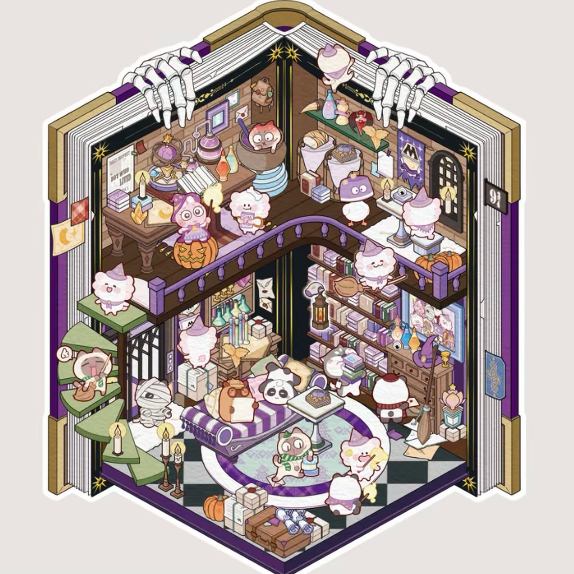 #157 The Magical Little World(Size:S)