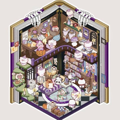 #157 The Magical Little World(Size:S)