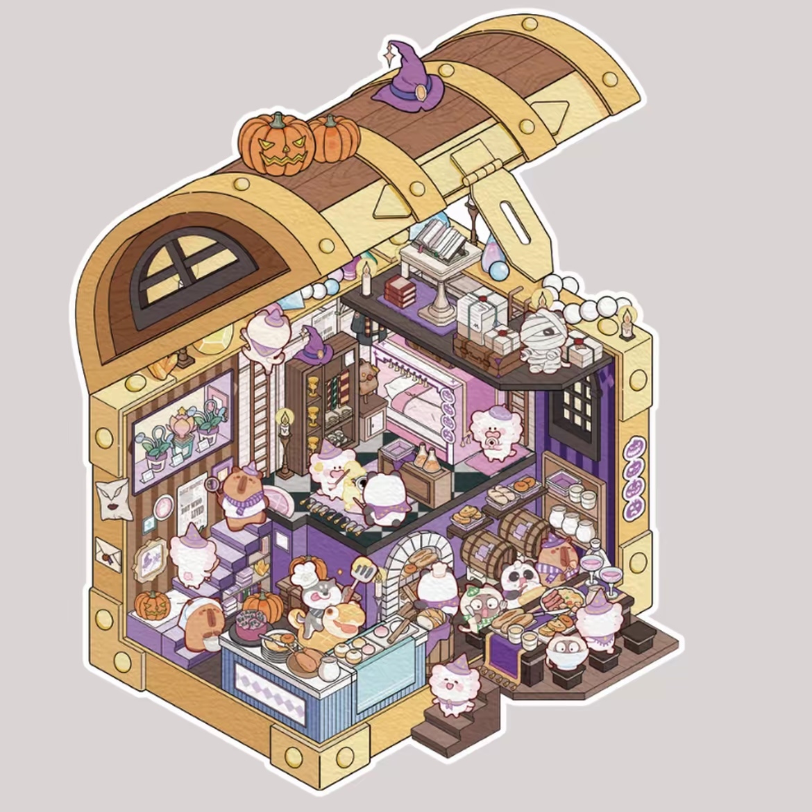 #157 The Magical Little World(Size:S)