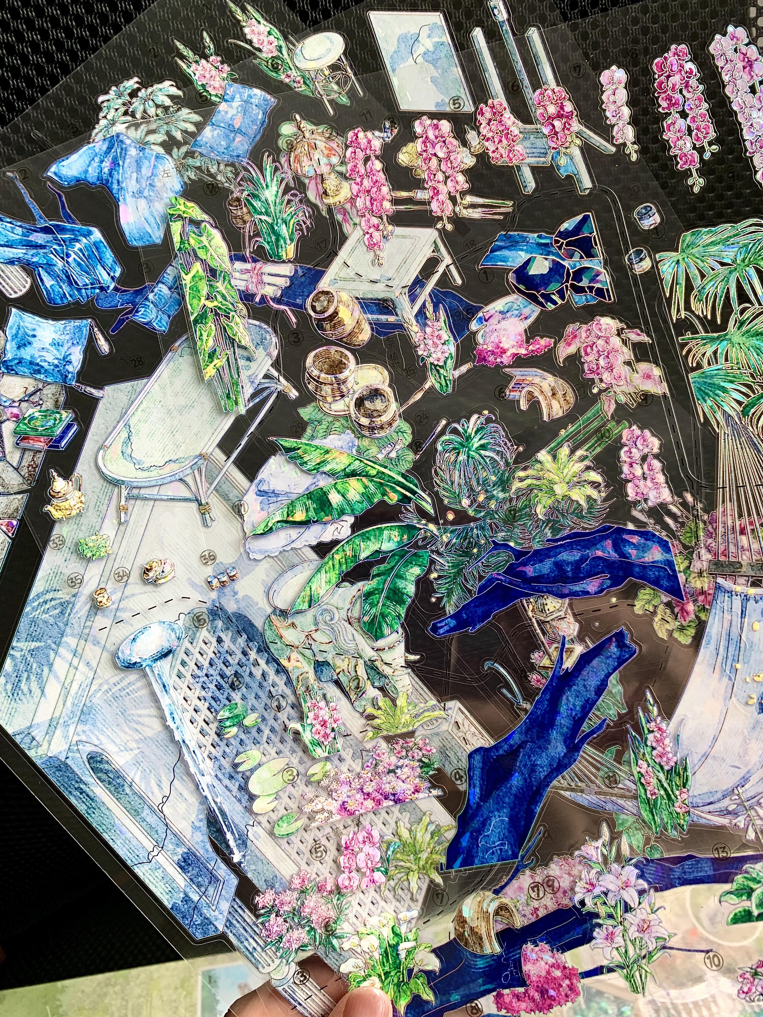 #322 Backyard Garden（Size:XL)