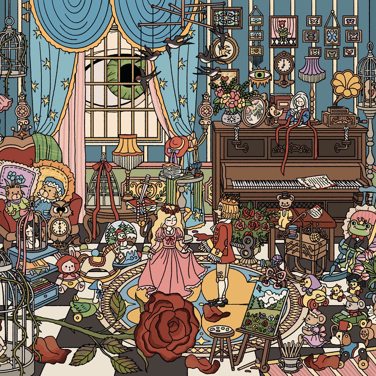 #165 Dark fairy tale(Size:XL)