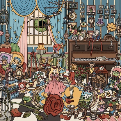 #165 Dark fairy tale(Size:XL)