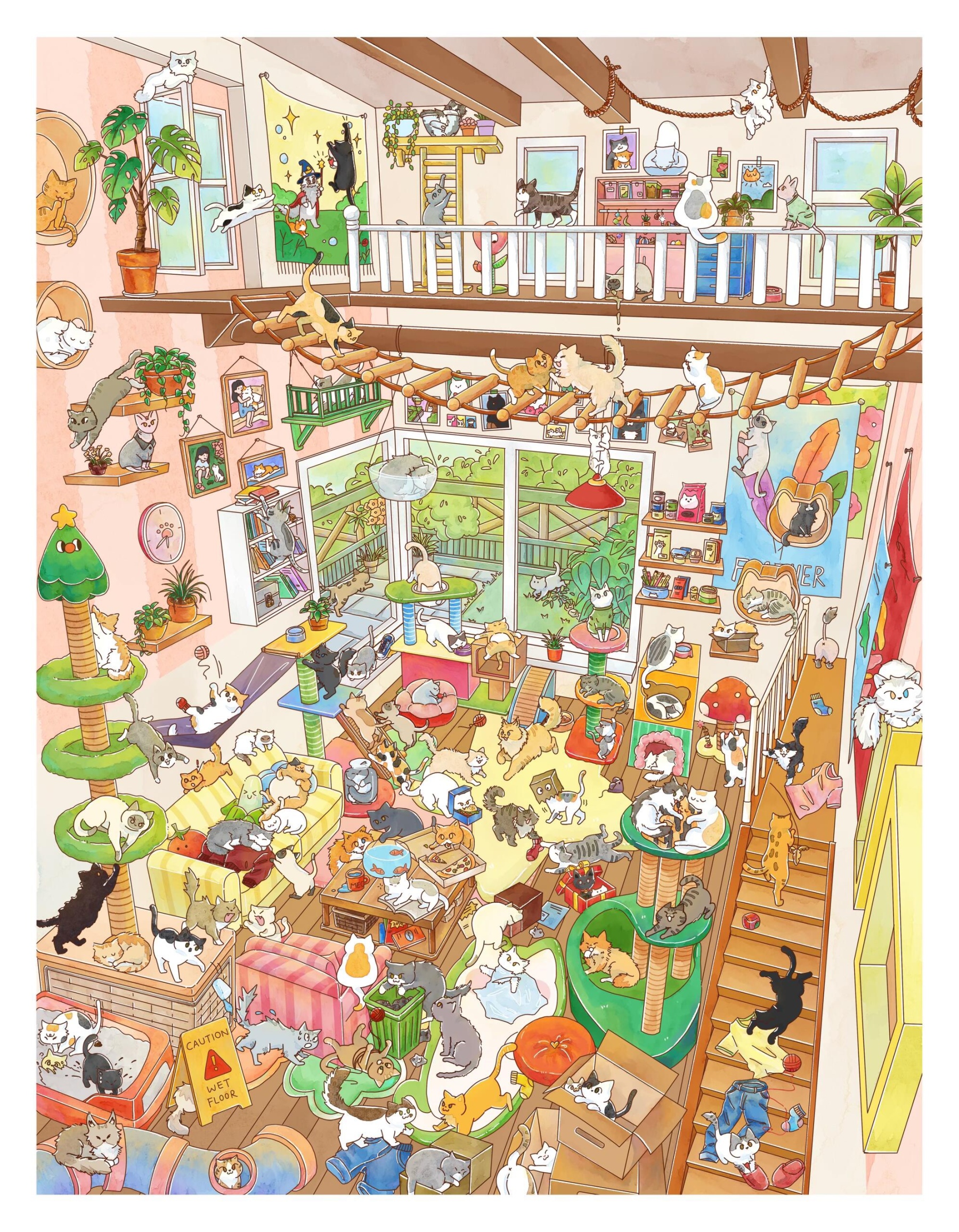 #280 Kitty apartment (Size:L)