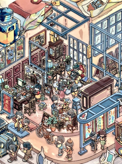 #316 Newspaper office(Size:XL)