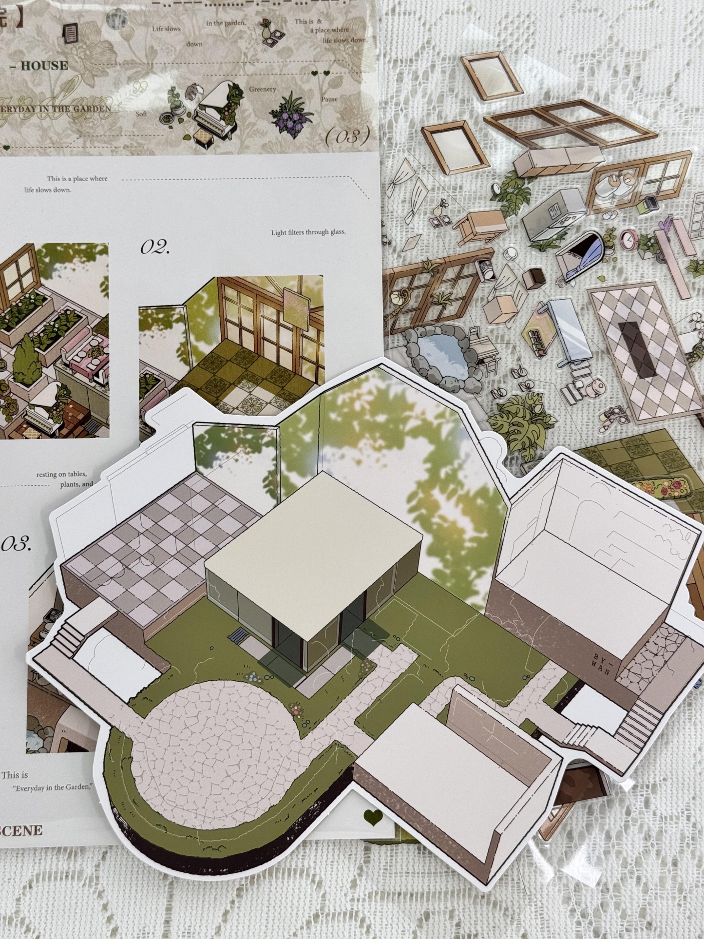 #180 Xiao's garden 30.0(Size:M-L)