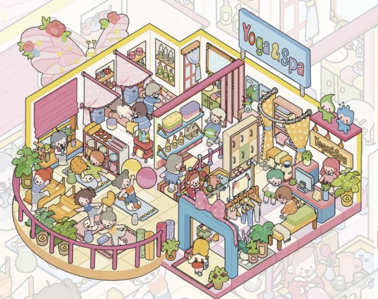 #202 Half price today!!!! Yoga gym （Size:L)