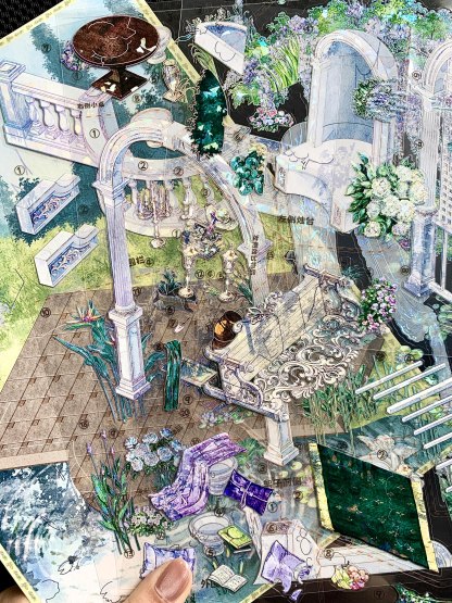 #322 Backyard Garden（Size:XL)