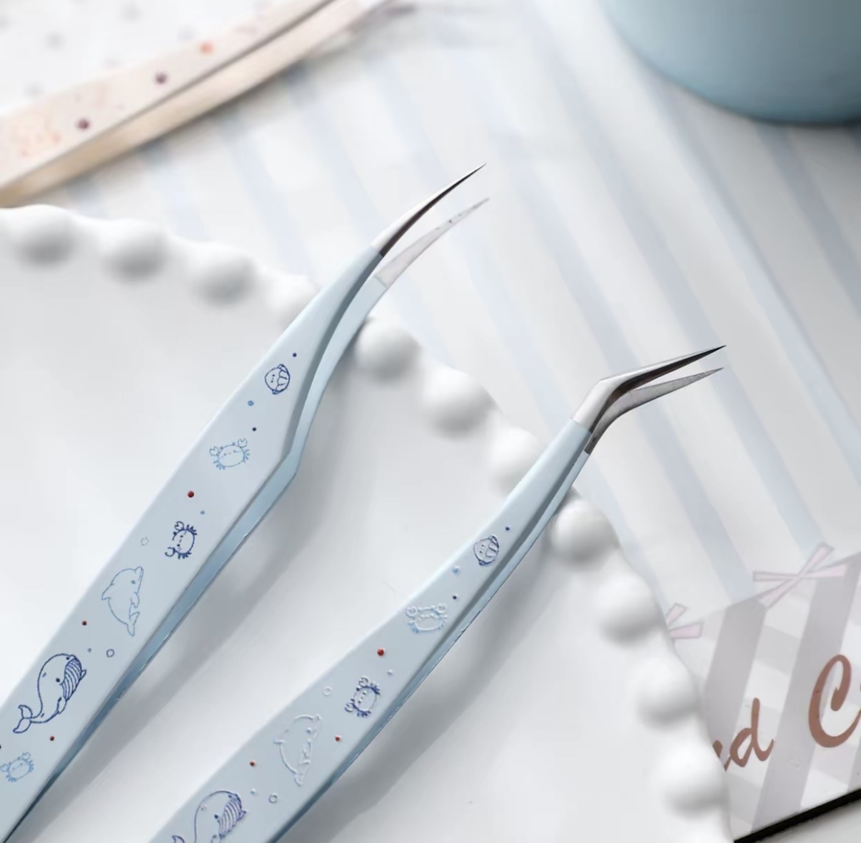 Cute kitty exquisite tweezer