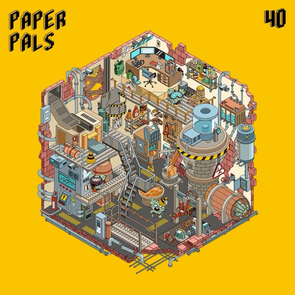 # Paper Pals 4.0（Size:M）