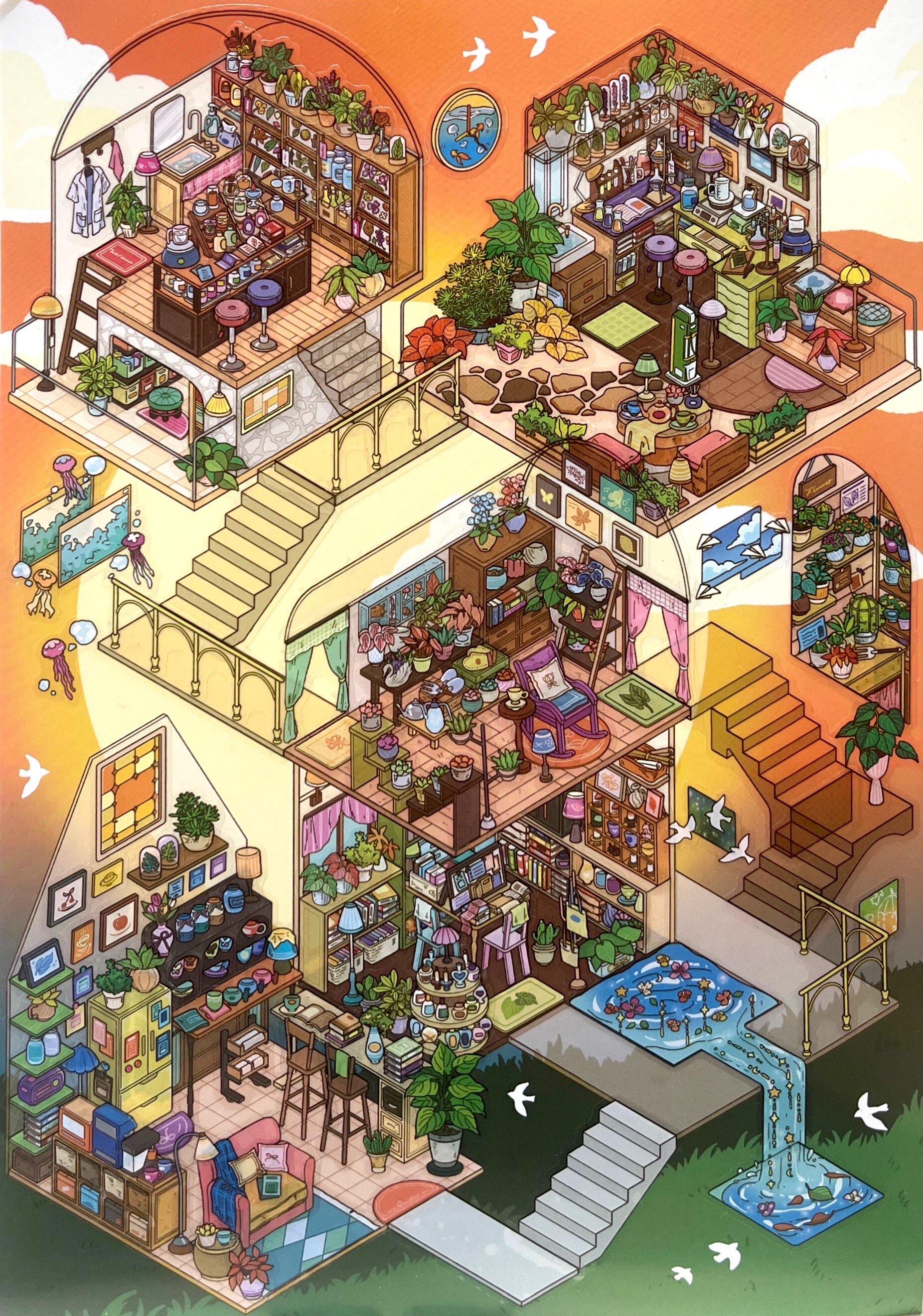 #064 My Cottage Series: Vol.6 Extra-large version