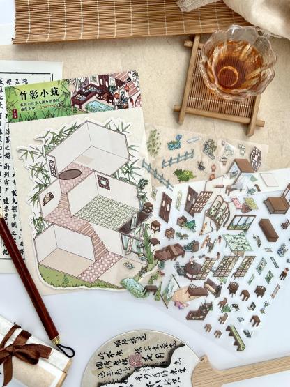 #066 My Cottage Series: Vol.8 Chinoiserie 4 in 1