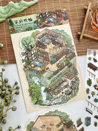 #066 My Cottage Series: Vol.8 Chinoiserie 4 in 1