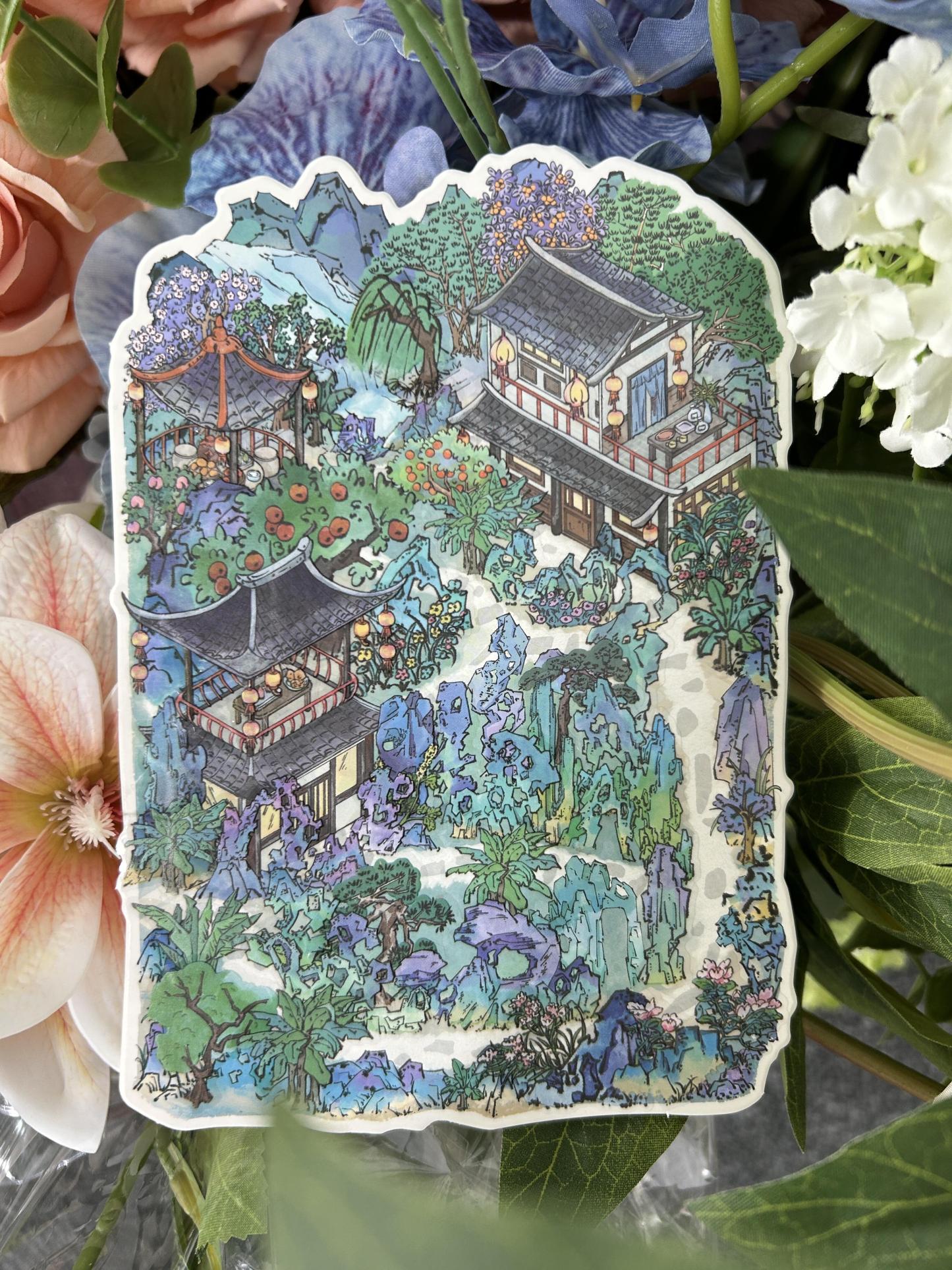 #066 My Cottage Series: Vol.8 Chinoiserie 4 in 1