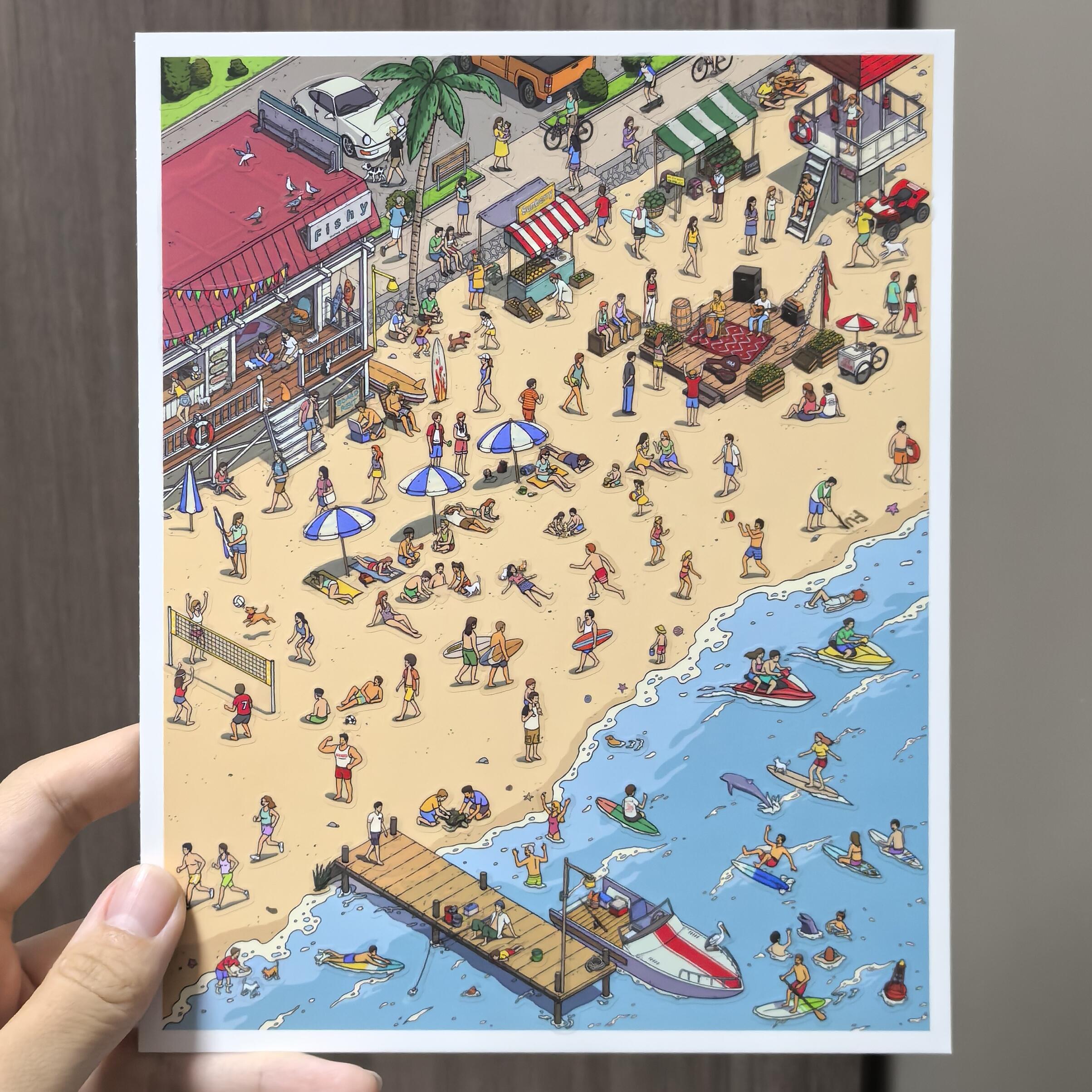 #075 SKYISLE Series : Vol.2 Build 2 Magical Worlds -Premium Theme Sticker Collection