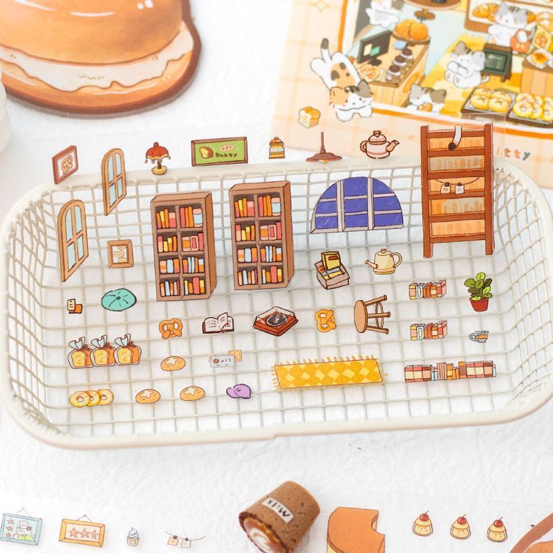 #188 Kitten Bakery (Size:S)