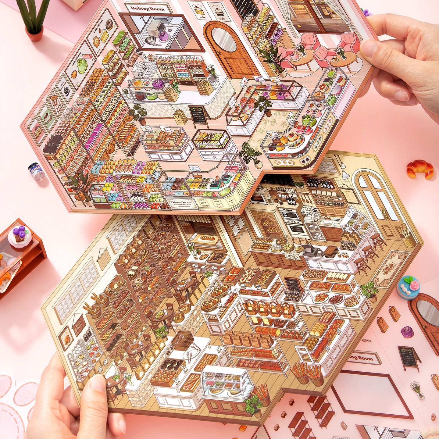 #119 Half price today!!! Cake&Bakery store(Size:L)