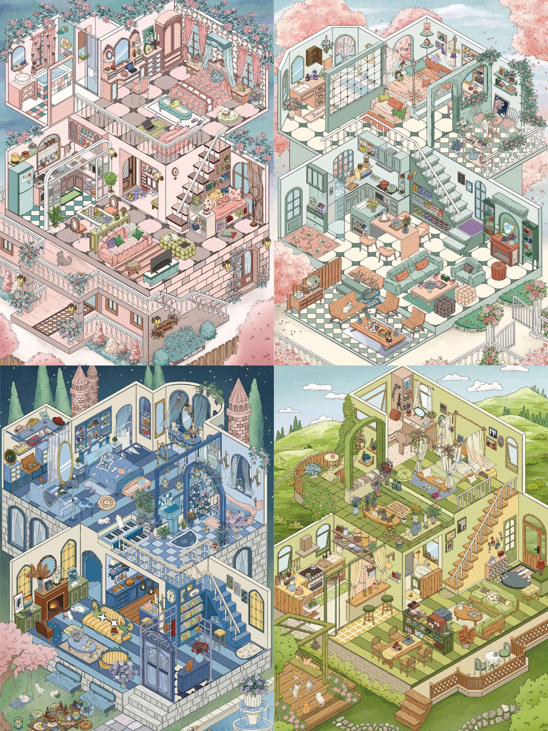 #309 My dream mansion (Size:L)