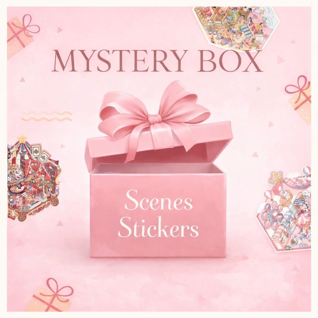 Mystery Box - DIY 3D Scene Stickers
