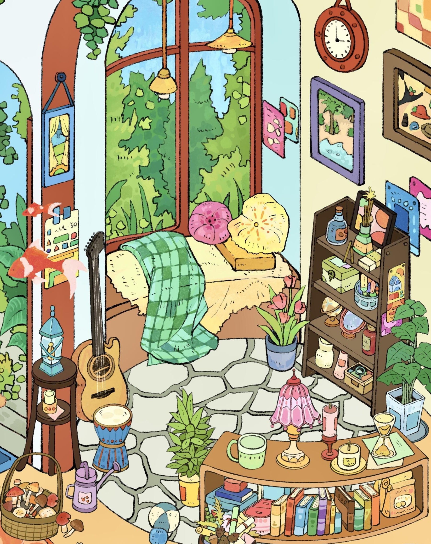 #036 Orange Lily 5.0(Size:L)