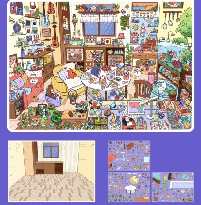 #202 Silent cozy time(Size:XL)