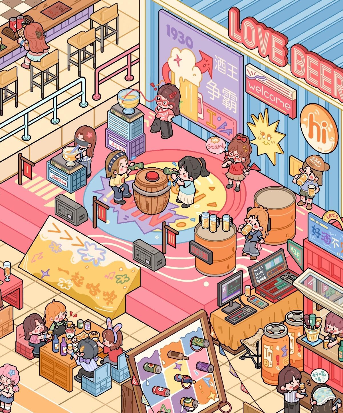 #018 Cute Workshop(Size:XL)