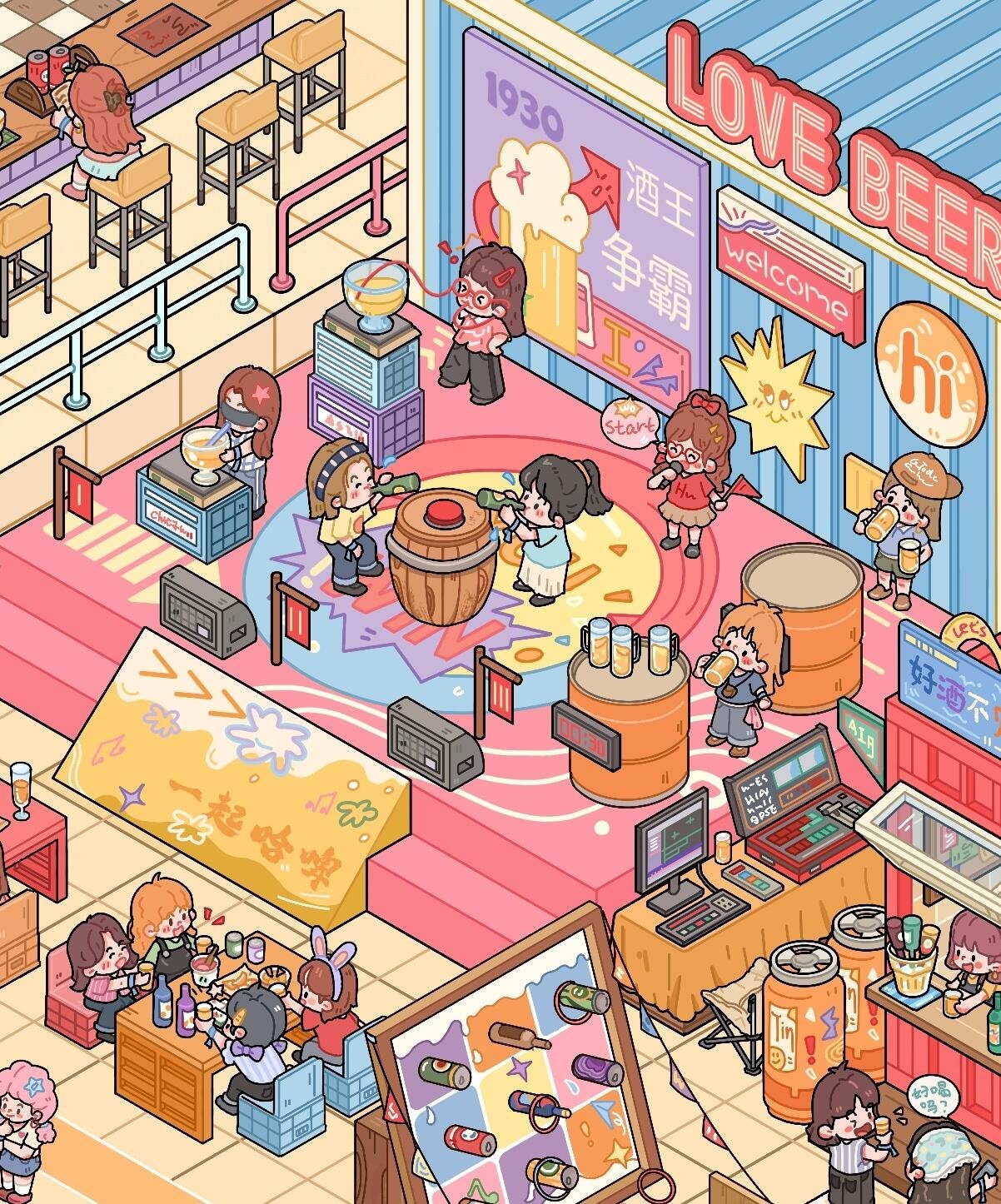 #018 Cute Workshop(Size:XL)