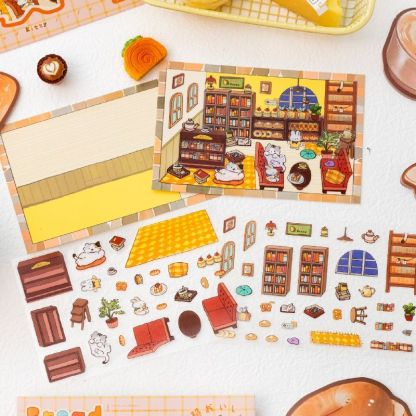 #188 Kitten Bakery (Size:S)