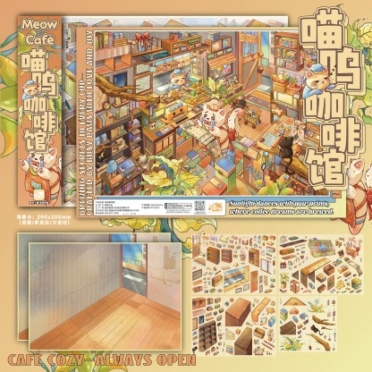 #180 Mewo cafe(Size:XL)