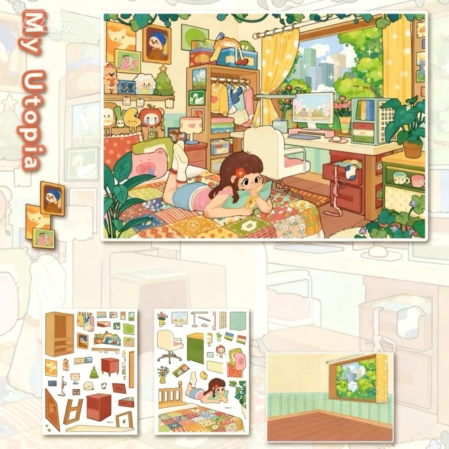 #197 My utopia （Size;M）