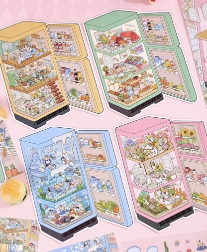 #156 Mini Surprise Refrigerator(Size:S)