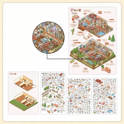 # My little cottage 37.0(Size:XL)