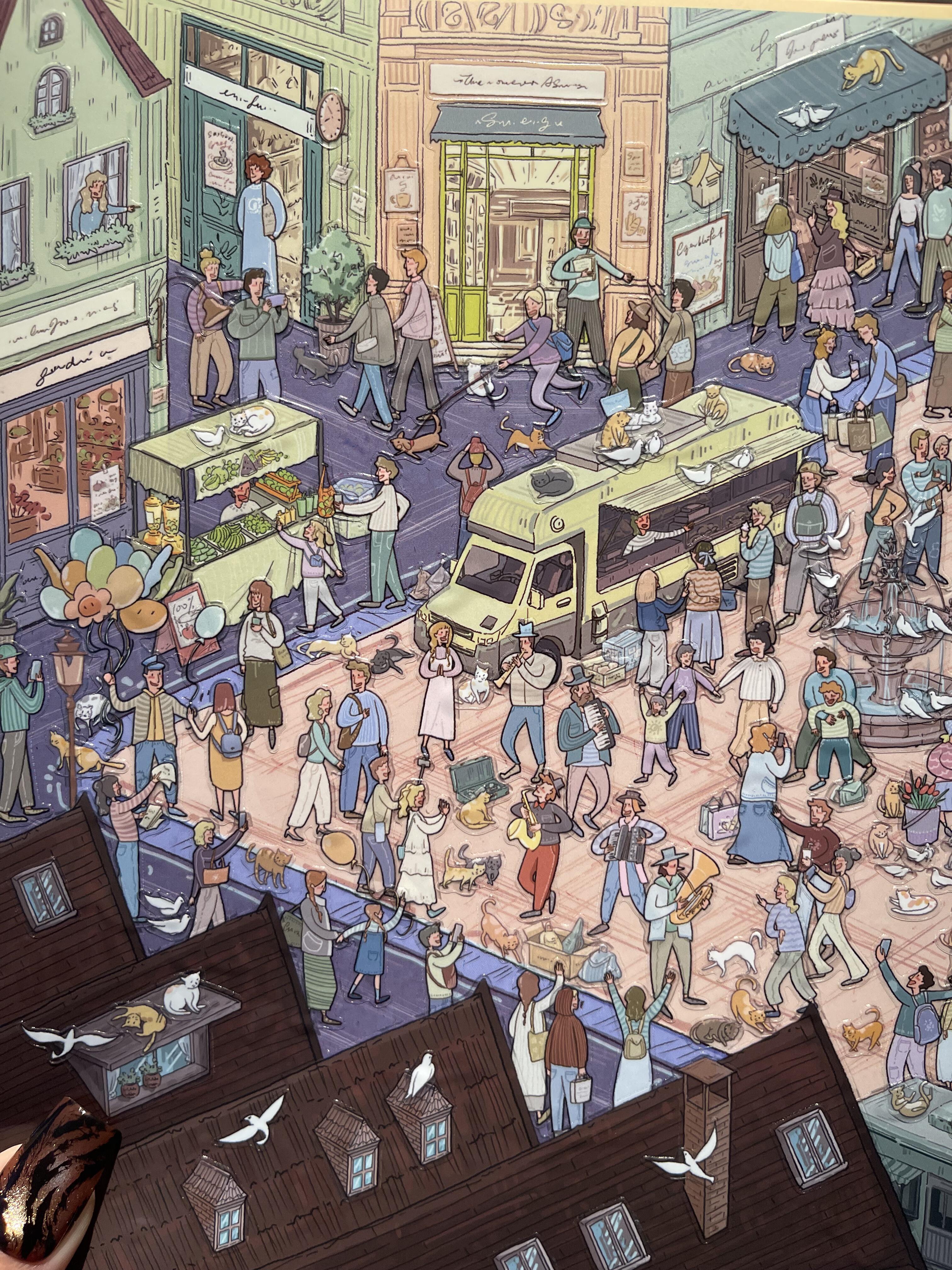 #125 People&Cat (Size:XL)