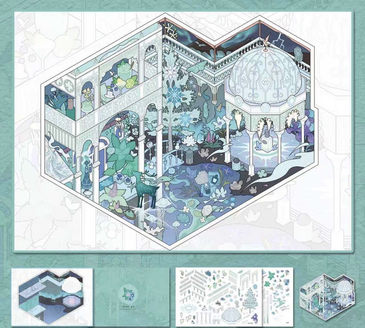 #037 Kakawu Girls mansion (Size:L-XXL)