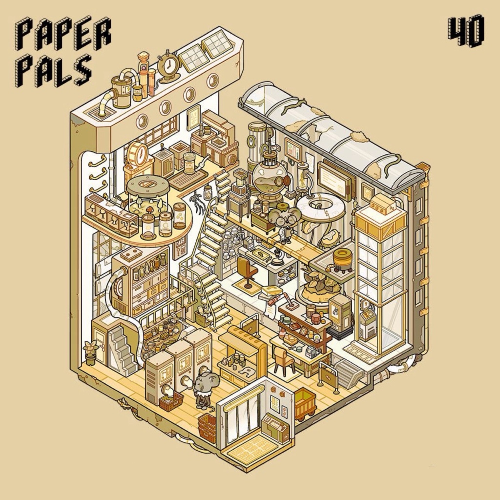 # Paper Pals 4.0（Size:M）