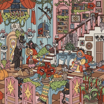 #165 Dark fairy tale(Size:XL)