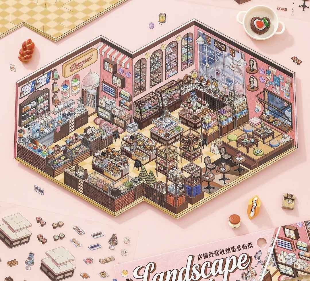#221 Dessert&Cafe restocking series 6.0(Size:XL)