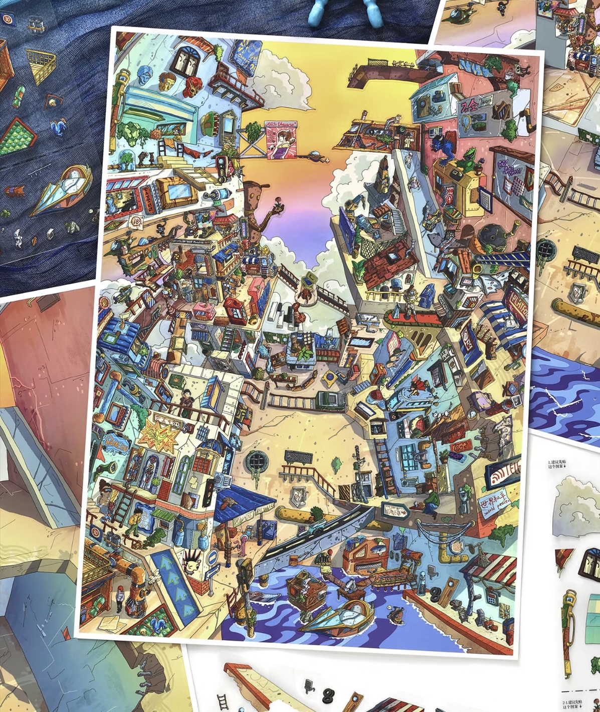 #172 Impossible town(Size:L)