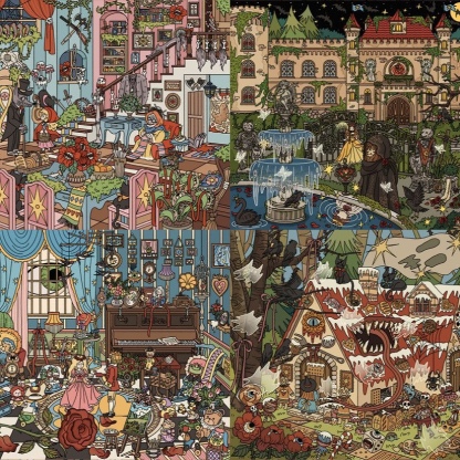 #165 Dark fairy tale(Size:XL)