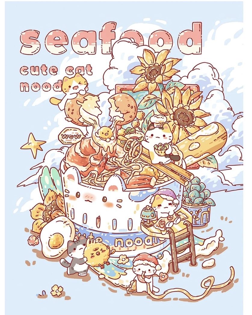 #250 Mini Kitty food house 8.0(Size:S)