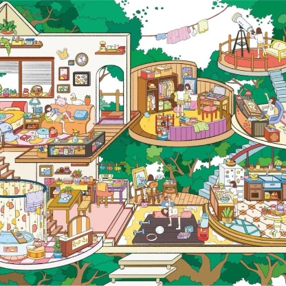 #180 Xiao's garden 30.0(Size:M-L)