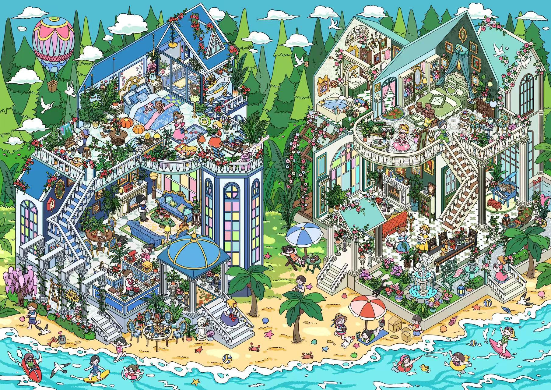 #271 Big mansion(Size:XXL)