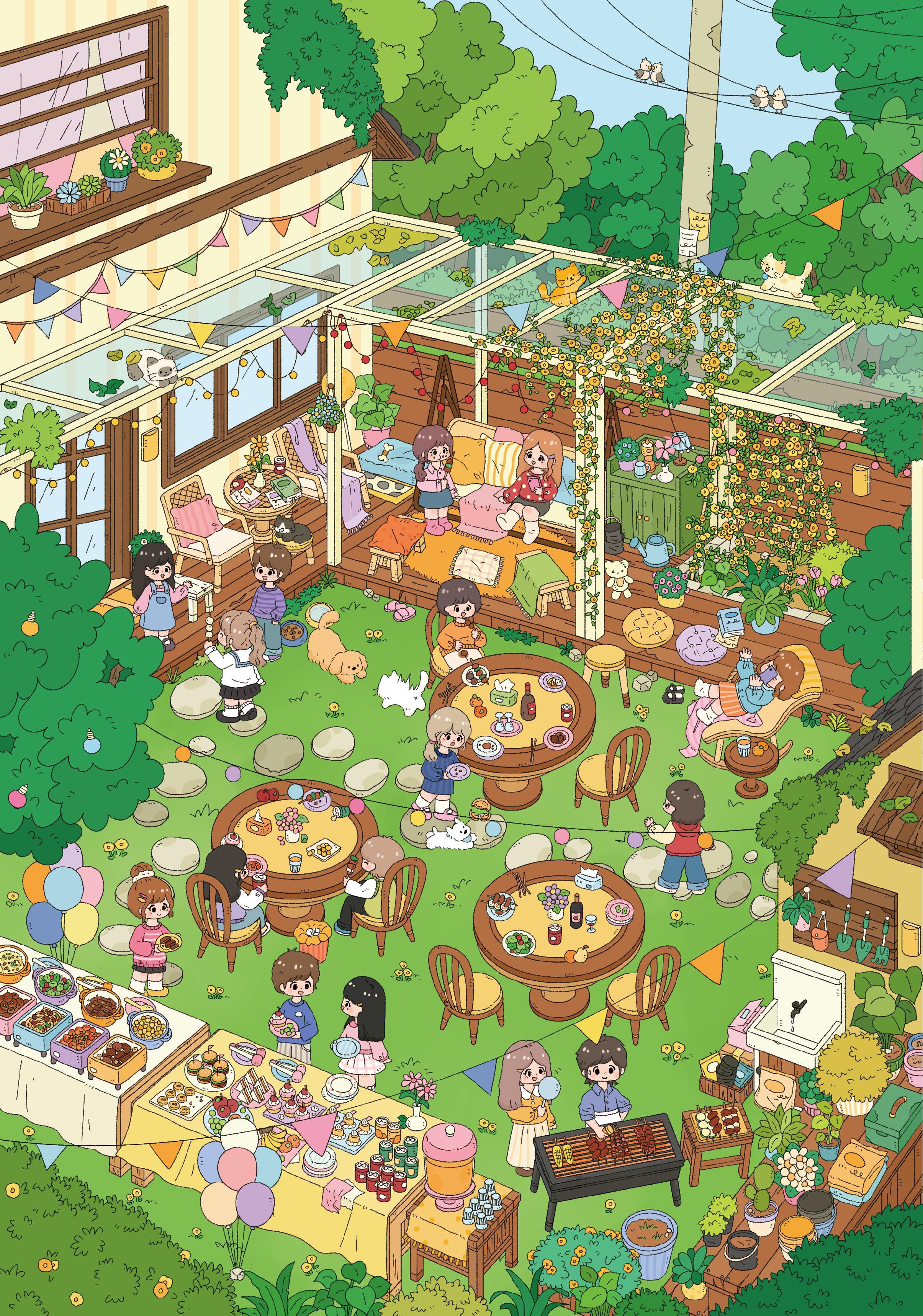 #289 Little Yard(Size:L)