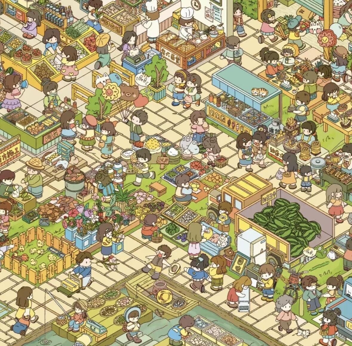 #010 Squishy&Market（Size:XL)