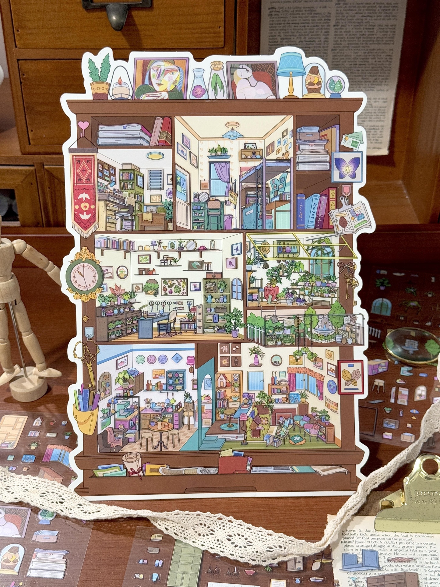 #311 My little cottage 26.0(Size:L)