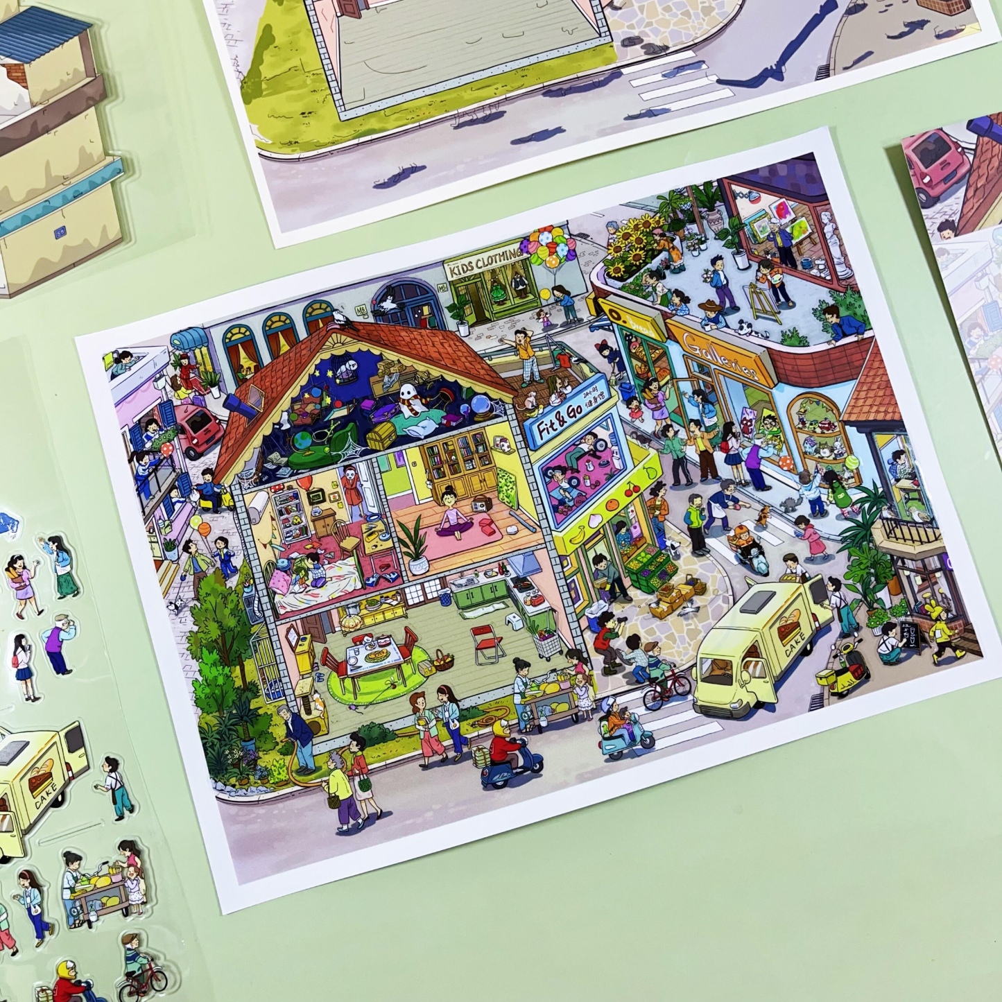 #301 Morning market(Size:XL)